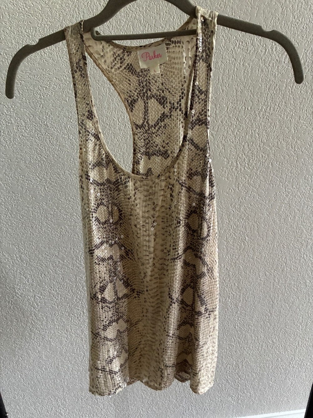 Sequin Tank - Picture 1 of 3